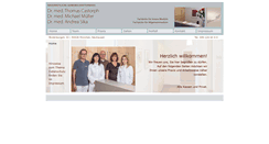 Desktop Screenshot of praxis-castorphmuellersika.de